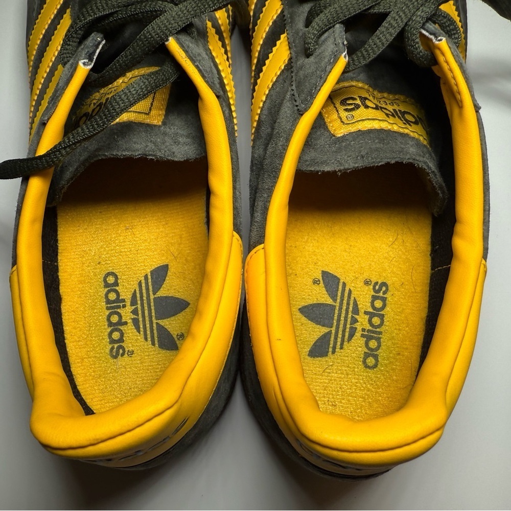 🔥RARE Adidas Handball Spezial Night Cargo Tribe Yellow Adidas - Picture 6 of 16